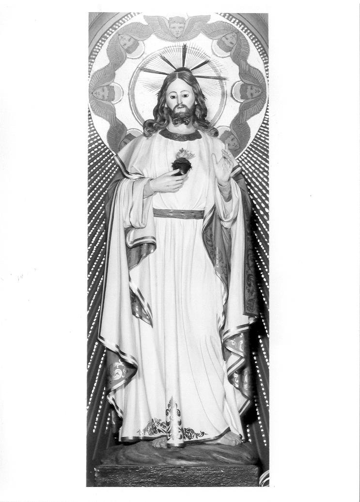 Sacro Cuore di Gesù (statua) - manifattura leccese (sec. XX)