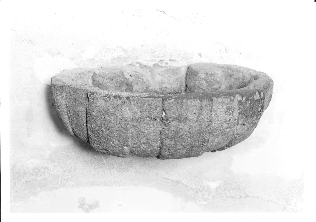 acquasantiera, serie - bottega marchigiana (sec. XIX)