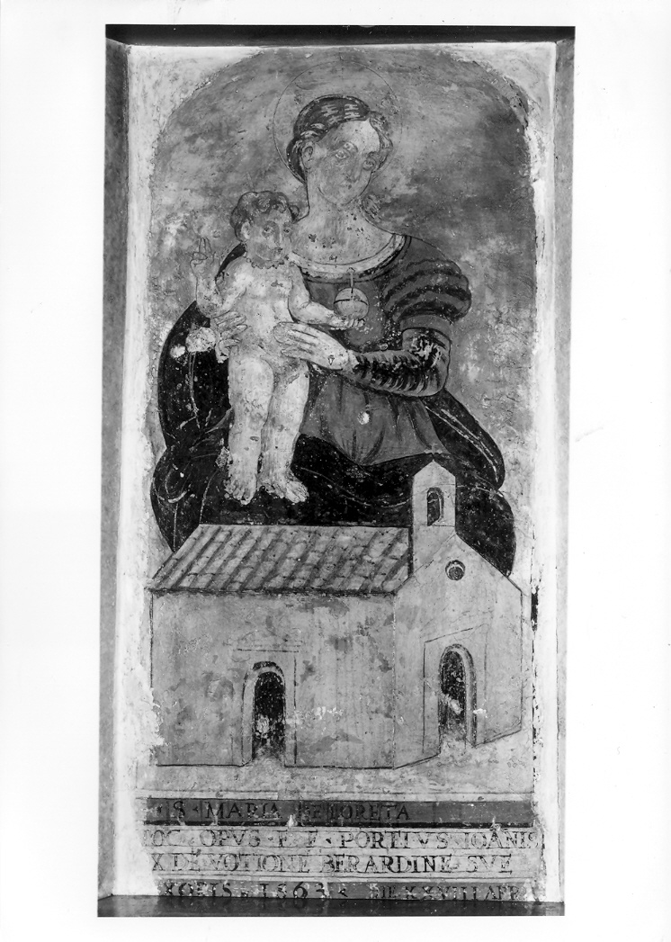 Madonna con Bambino (dipinto) - ambito marchigiano (sec. XVI)