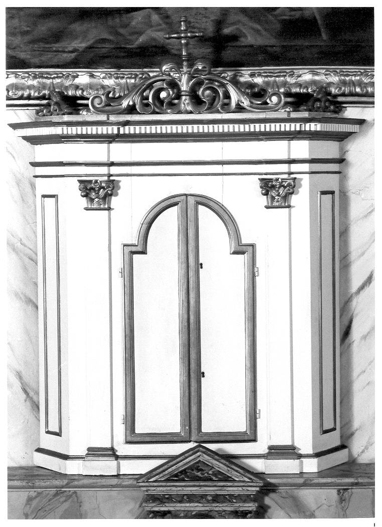 tabernacolo - bottega marchigiana (sec. XVIII)