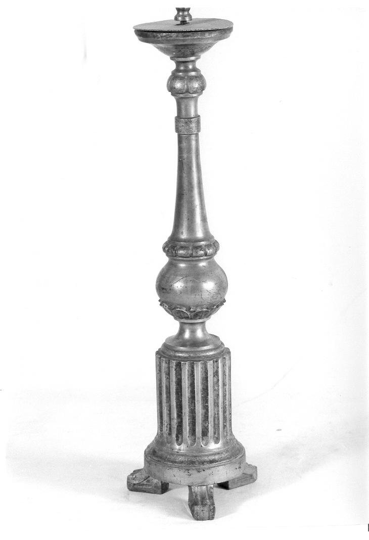 candelabro, serie - bottega marchigiana (sec. XIX)