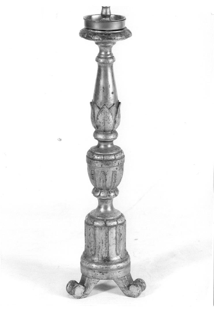candeliere, serie - bottega marchigiana (secc. XVIII/ XIX)