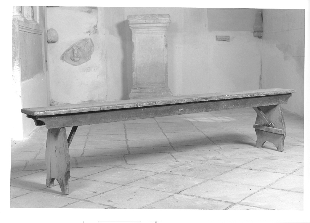 panca, serie - manifattura marchigiana (sec. XIX)