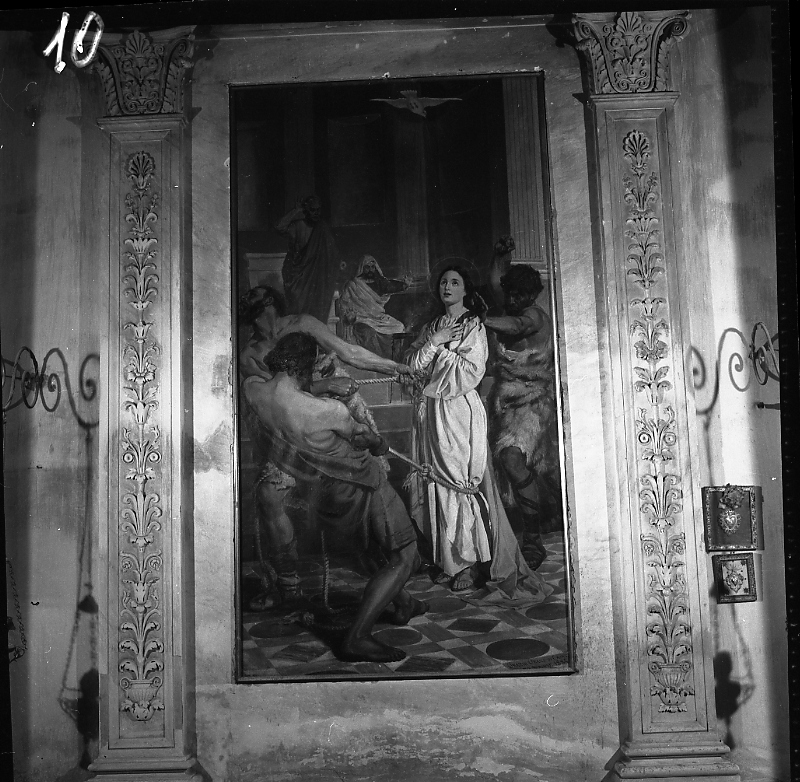 Santa Lucia (dipinto) di Orazi Orazio (sec. XIX)