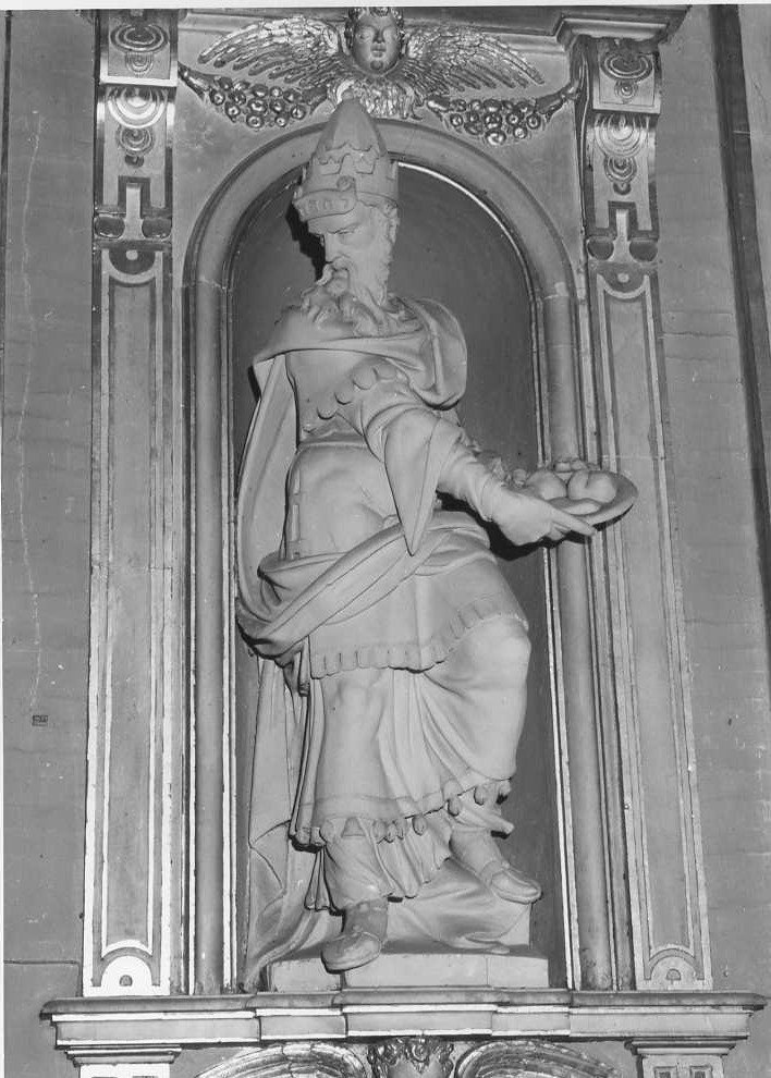 Melchisedec (statua, elemento d'insieme) di Viviani Fabio (sec. XVI)