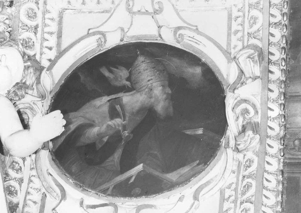 San Gregorio Magno, San Gregorio (dipinto, elemento d'insieme) di Viviani Antonio detto Sordo (sec. XVI)