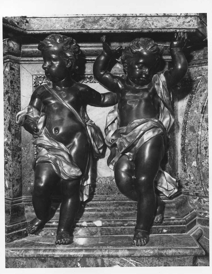 putti (scultura, elemento d'insieme) di Rusconi Camillo (inizio sec. XVIII)