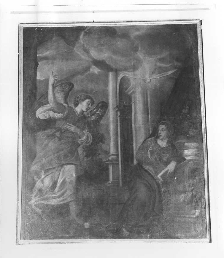 Annunciazione (dipinto) di Urbani Giovanni Andrea (sec. XVII)