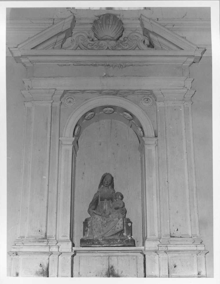 Madonna con Bambino (scultura) - bottega marchigiana (seconda metà sec. XV)