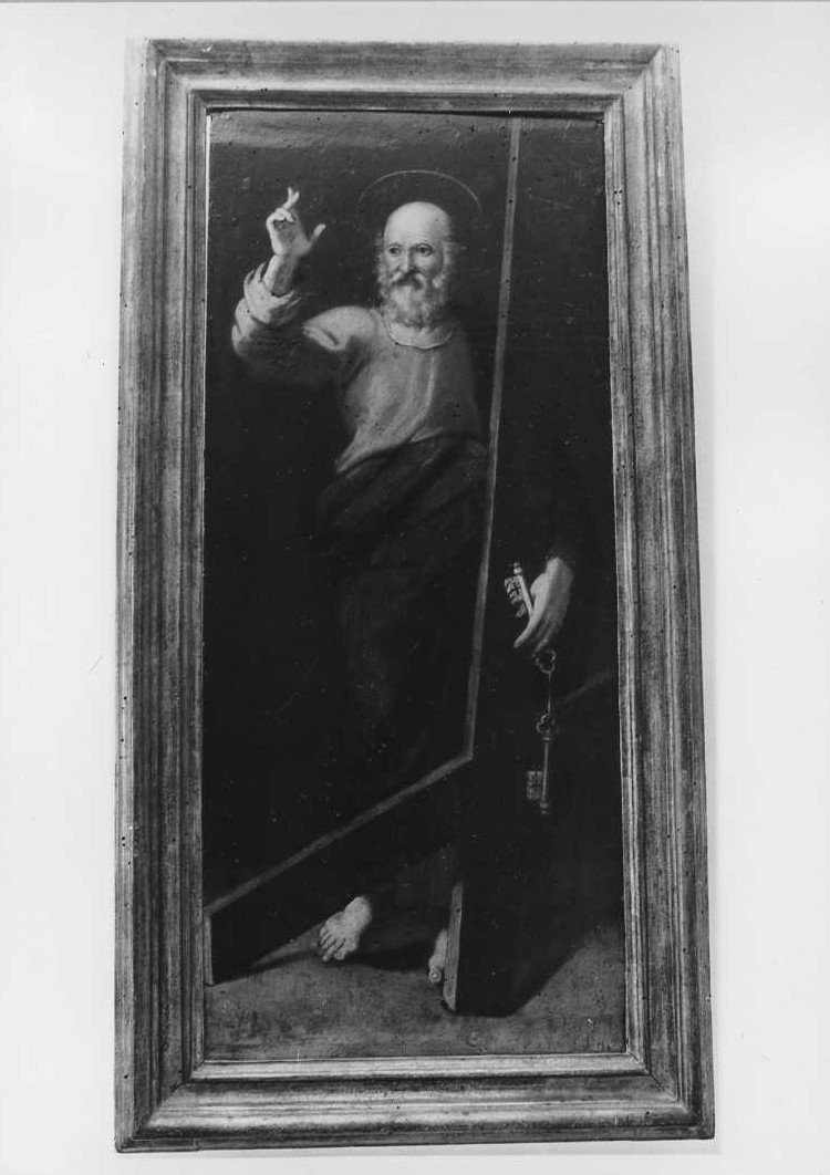 San Pietro (dipinto) di Raffaellino del Colle (attribuito) (sec. XVI)