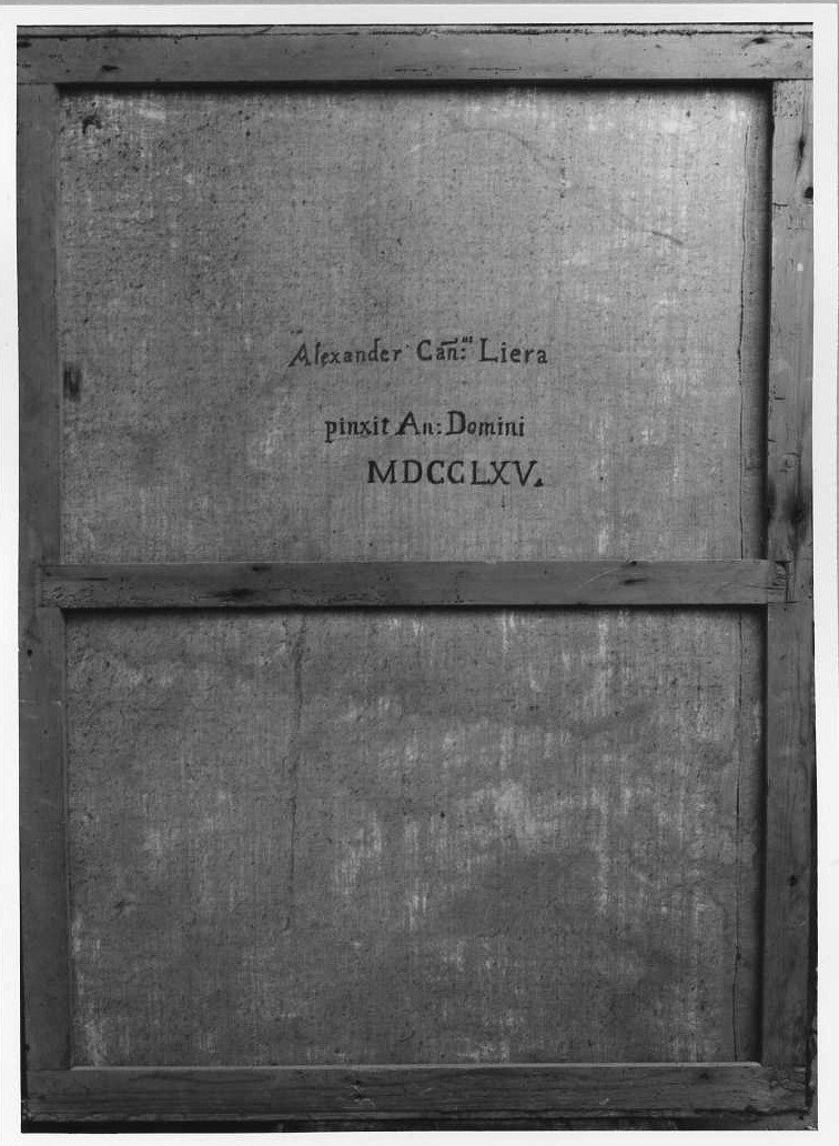 Sant'Agnese da Montepulciano (dipinto) di Liera Alessandro (sec. XVIII)