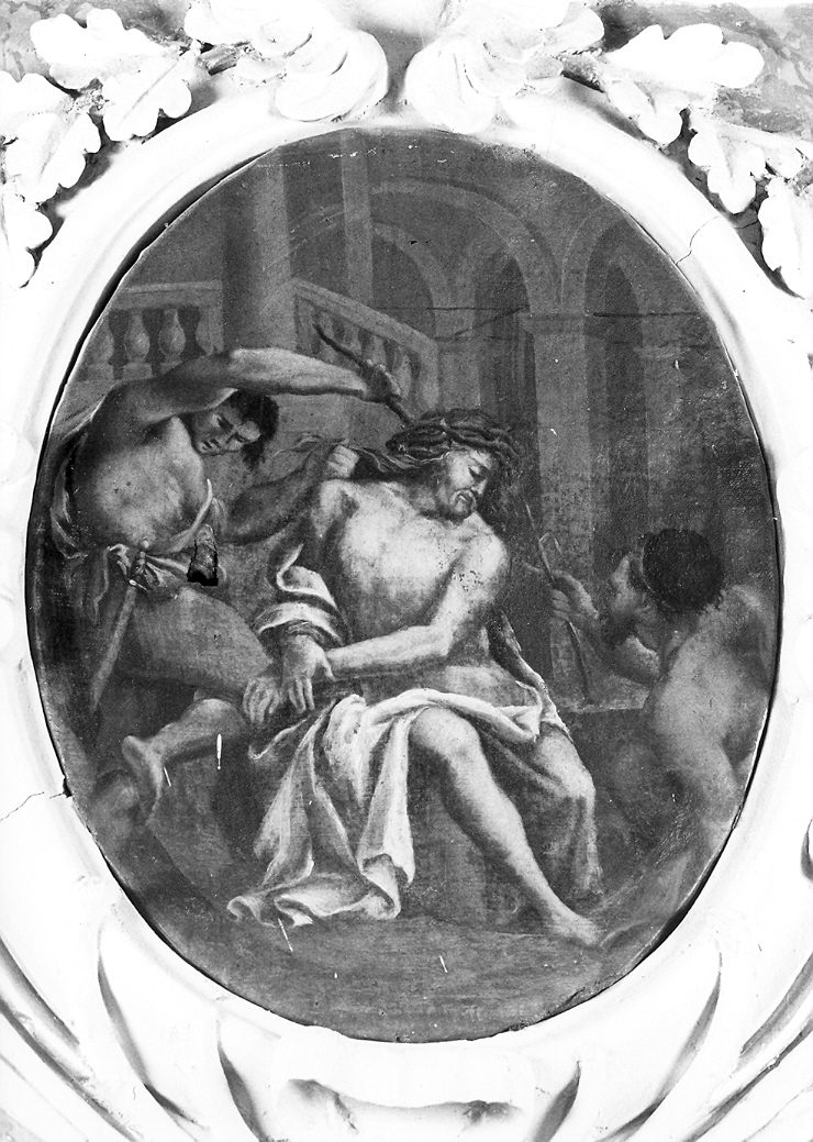 flagellazione di Cristo (dipinto, elemento d'insieme) - ambito marchigiano (sec. XVIII)