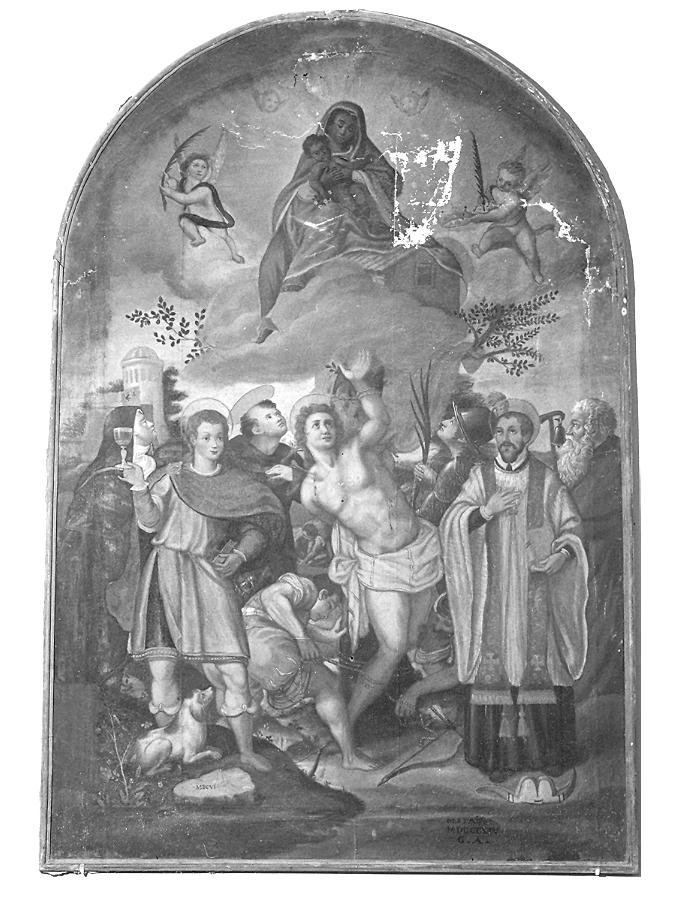 Madonna di Loreto (dipinto) - ambito marchigiano-romagnolo (sec. XVII)