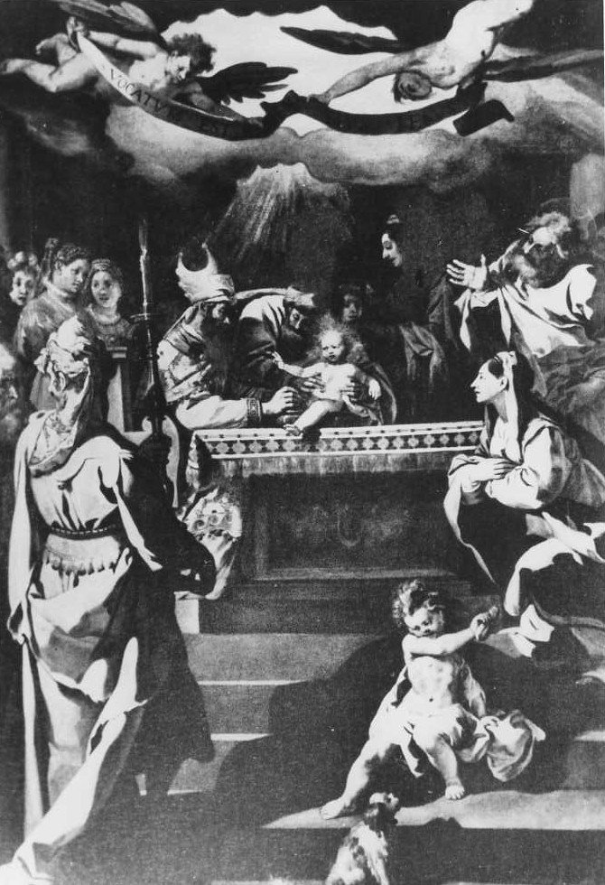 circoncisione di Gesù Bambino (dipinto) di Boscoli Andrea (sec. XVII)