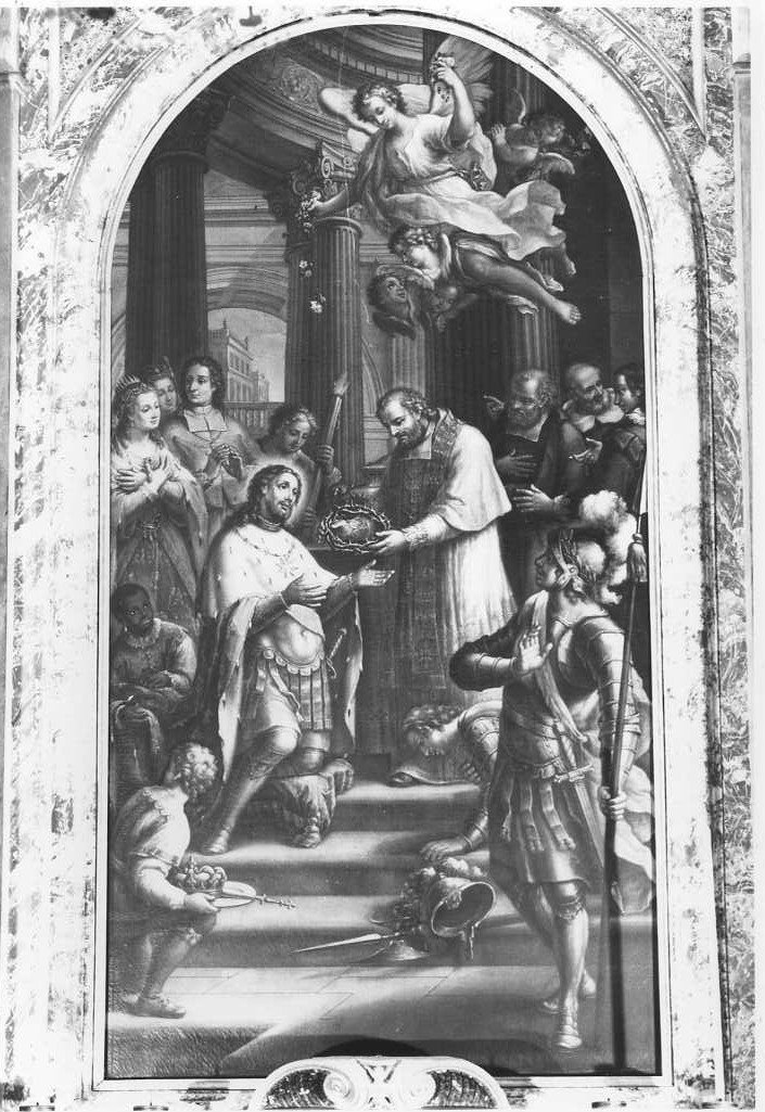 San Ludovico Re (dipinto) di Ricci Alessandro (fine sec. XVIII)