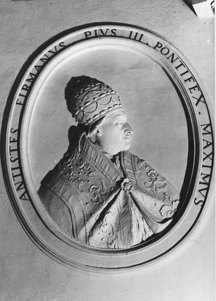 Pio III (medaglione) di Varlé Gioacchino (sec. XVIII)