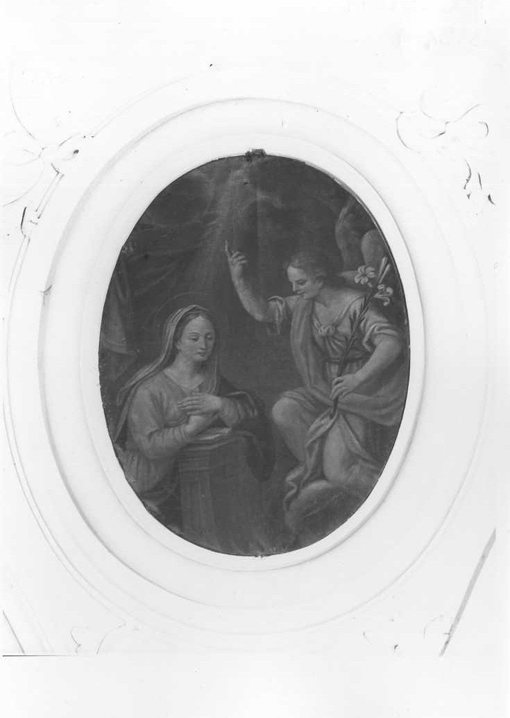 Annunciazione (dipinto, elemento d'insieme) di Ferri Gianfrancesco (sec. XVIII)