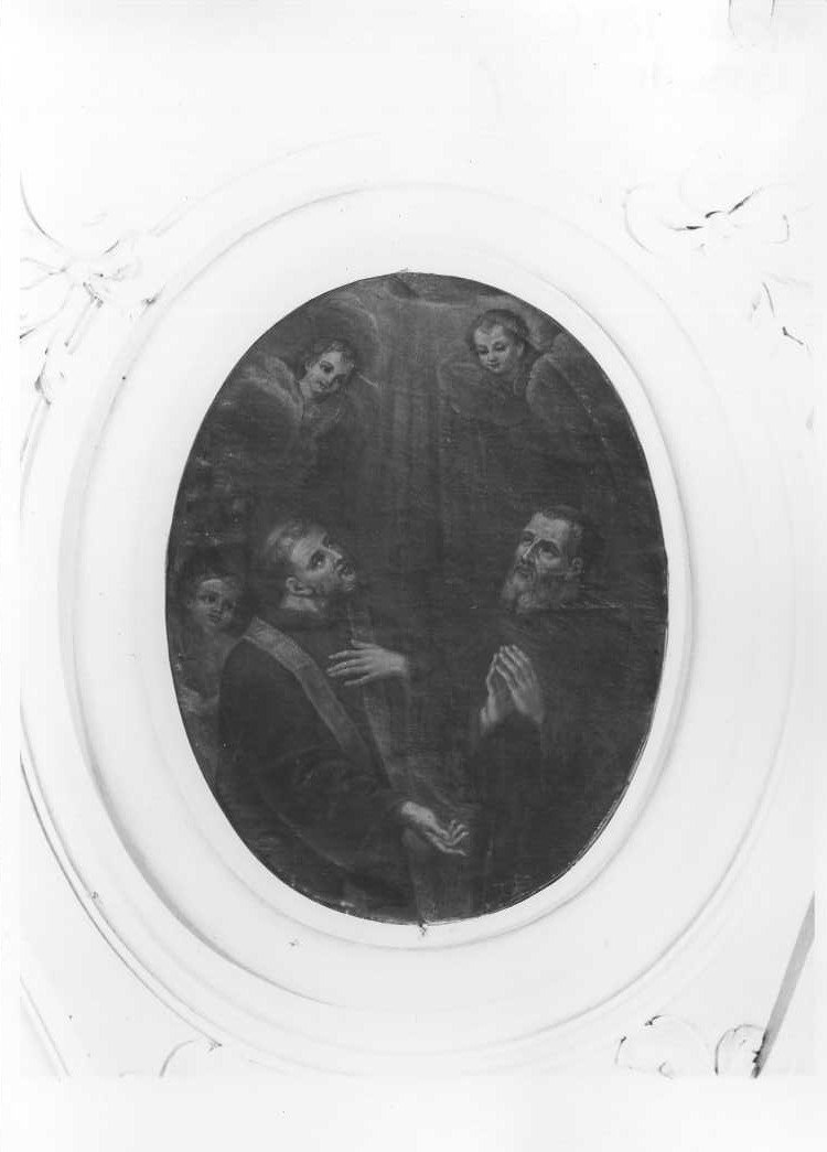 Santa Chiara e Santa Elisabetta (dipinto, elemento d'insieme) di Ferri Gianfrancesco (sec. XVIII)