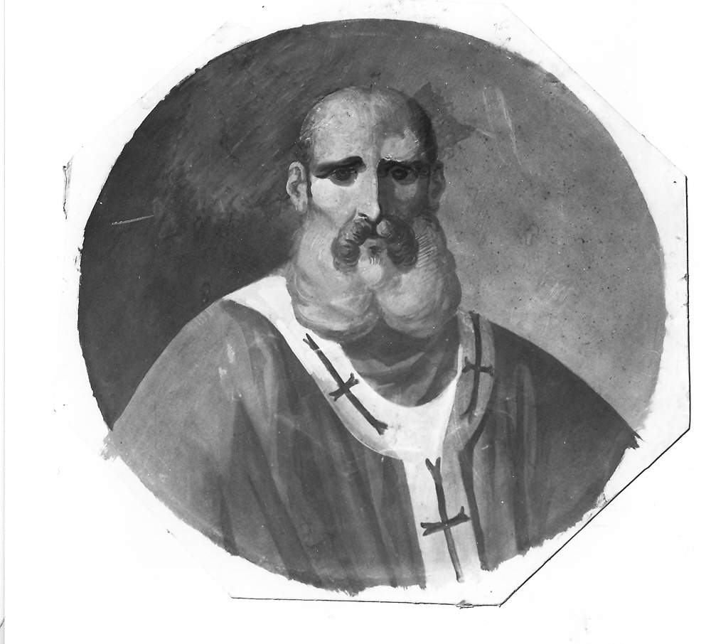 ritratto del Vescovo Eberardo (dipinto) di Mancini Luigi detto Sordo (sec. XIX)