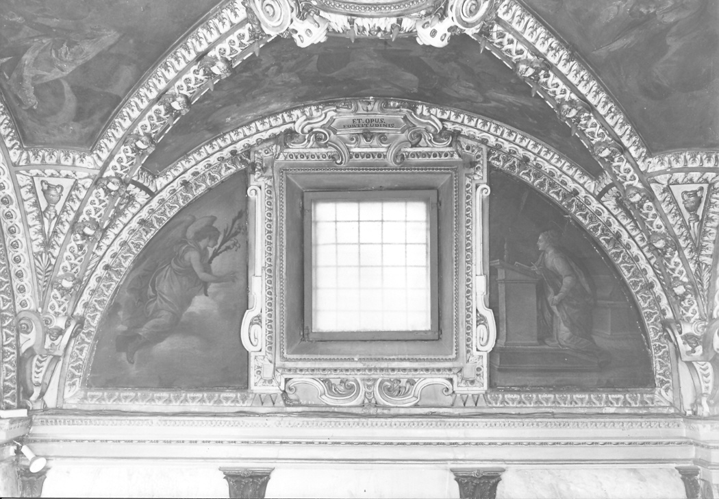 Madonna annunciata (dipinto, elemento d'insieme) di Boscoli Andrea (fine/inizio secc. XVI/ XVII)