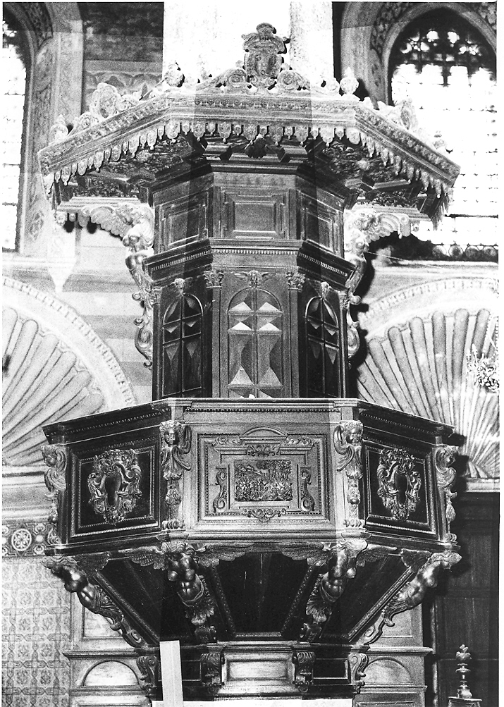 pulpito di Paris Scipione (sec. XVII)