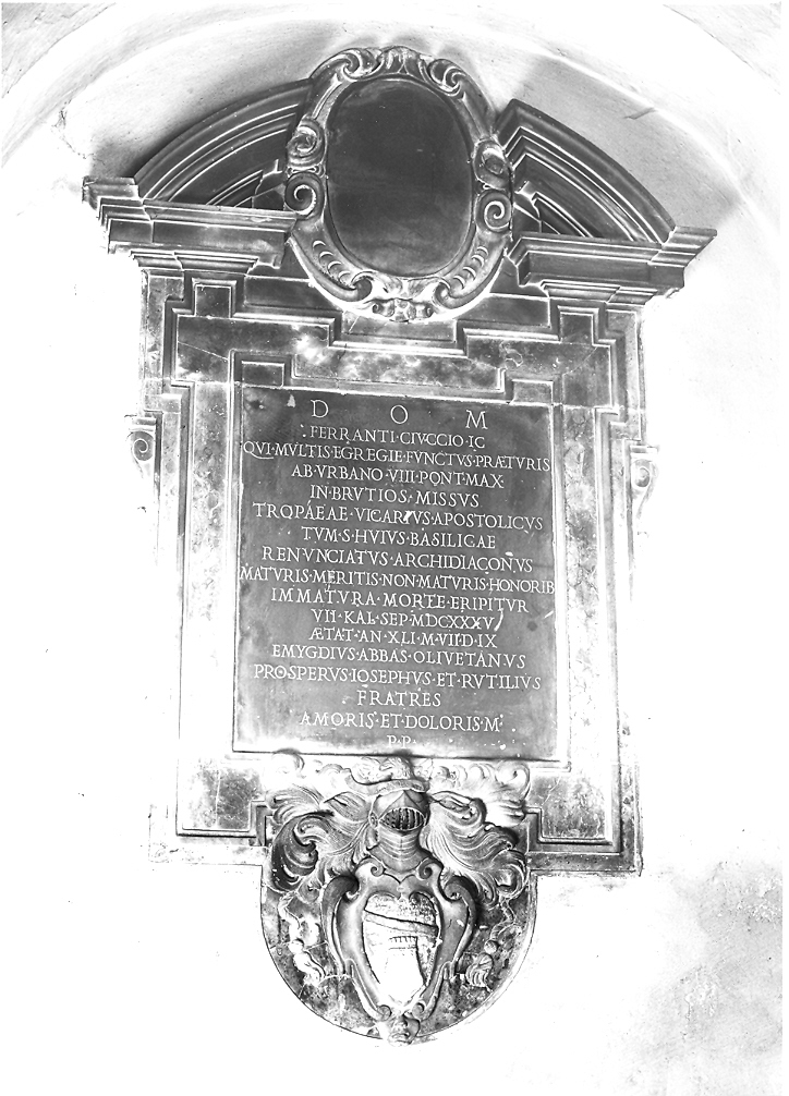 monumento funebre - a edicola - bottega marchigiana (sec. XVII)