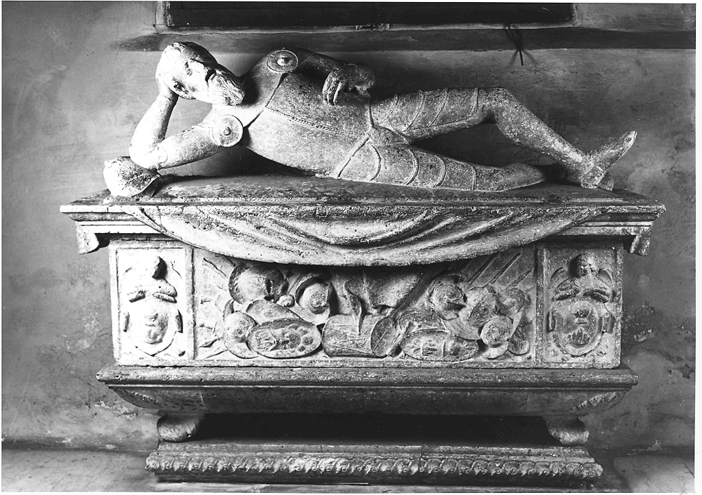 monumento funebre - a edicola - bottega marchigiana (sec. XVI)