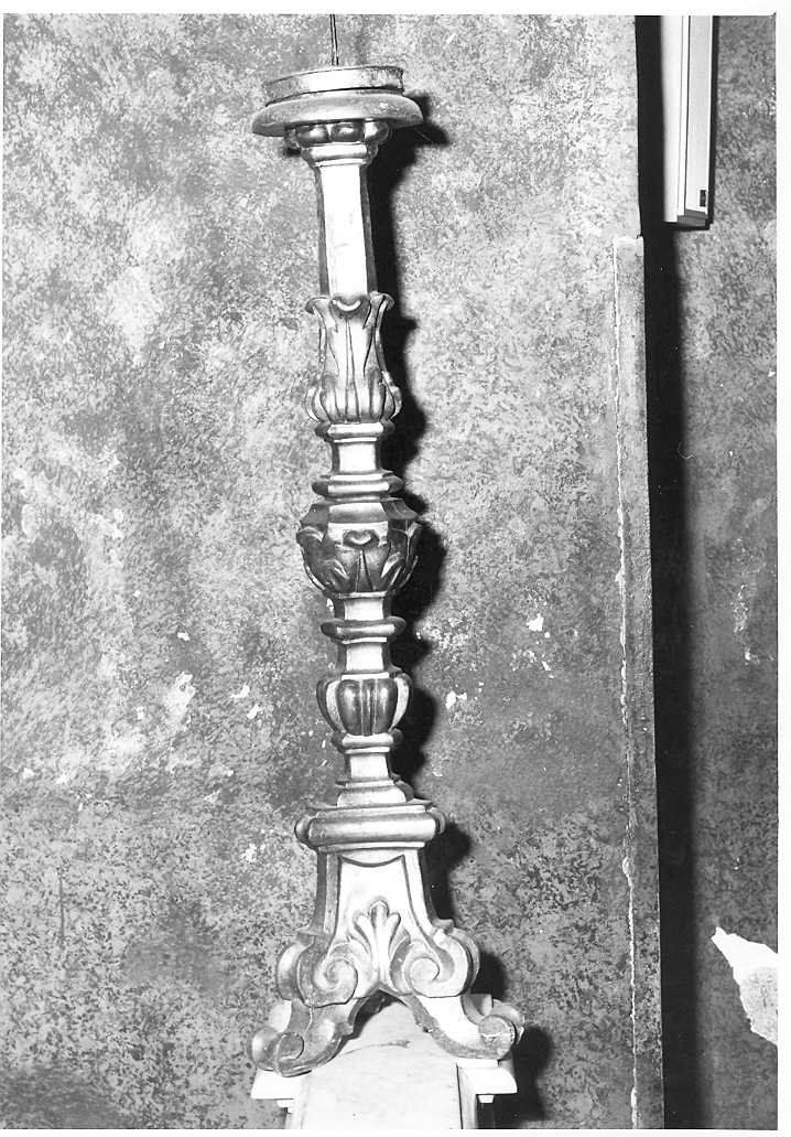 candeliere, serie - bottega marchigiana (sec. XVIII)