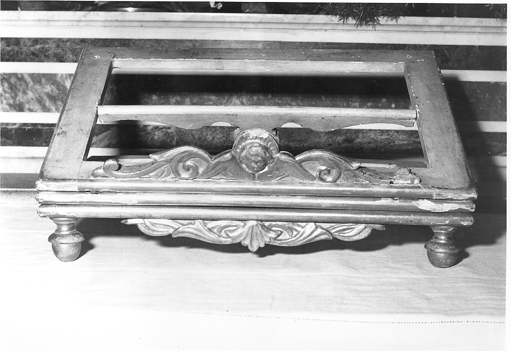 leggio - bottega marchigiana (sec. XVII)