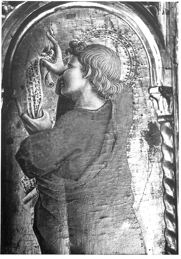 San Tommaso apostolo (dipinto, elemento d'insieme) di Crivelli Carlo (sec. XV)
