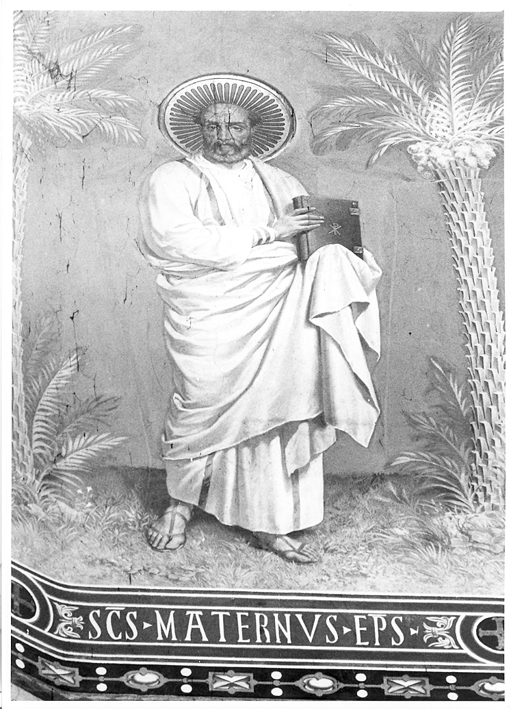San Materno Vescovo (dipinto) di Mariani Cesare (sec. XIX)