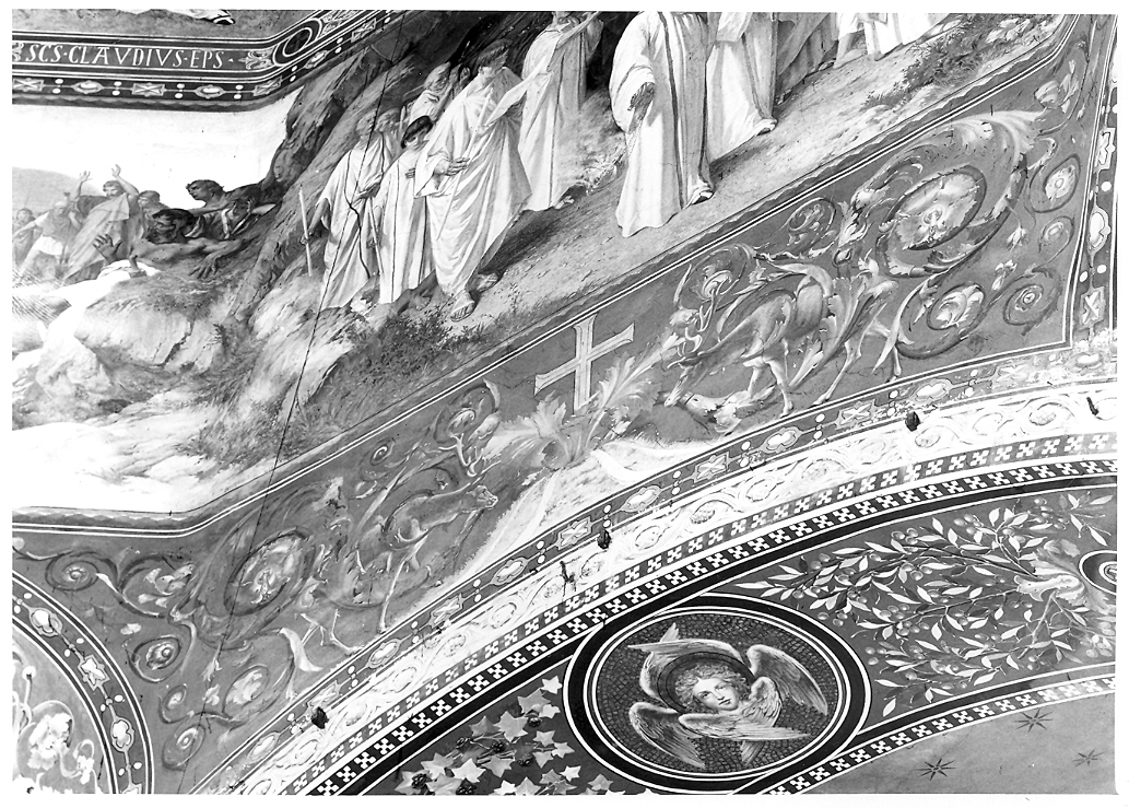 animali e uccelli (dipinto) di Mariani Cesare (sec. XIX)