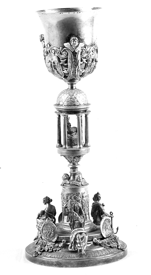 calice - bottega marchigiana (sec. XIX)
