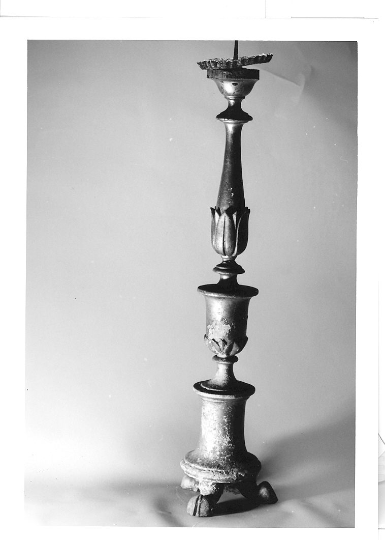 candeliere - bottega marchigiana (sec. XIX)