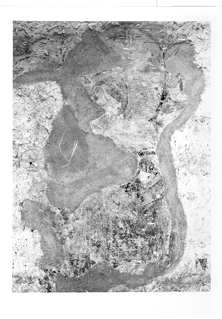 figura femminile (dipinto) - ambito marchigiano (sec. XIV)