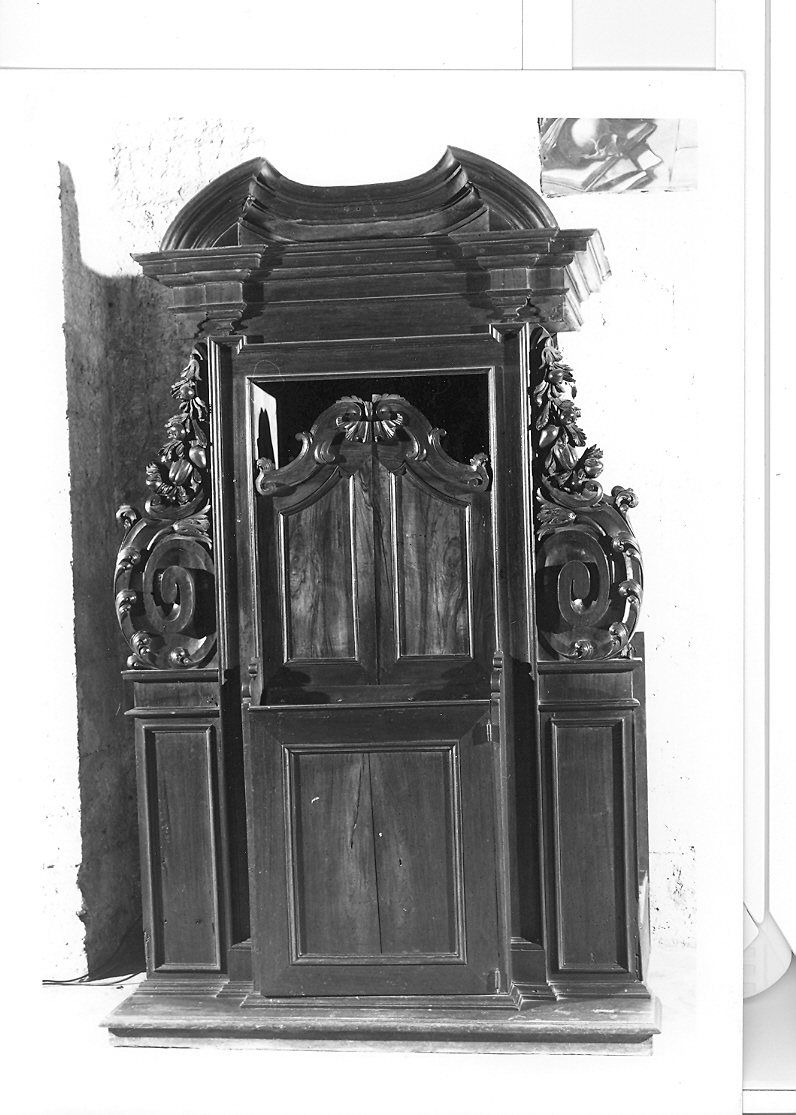 confessionale - bottega marchigiana (sec. XVIII)