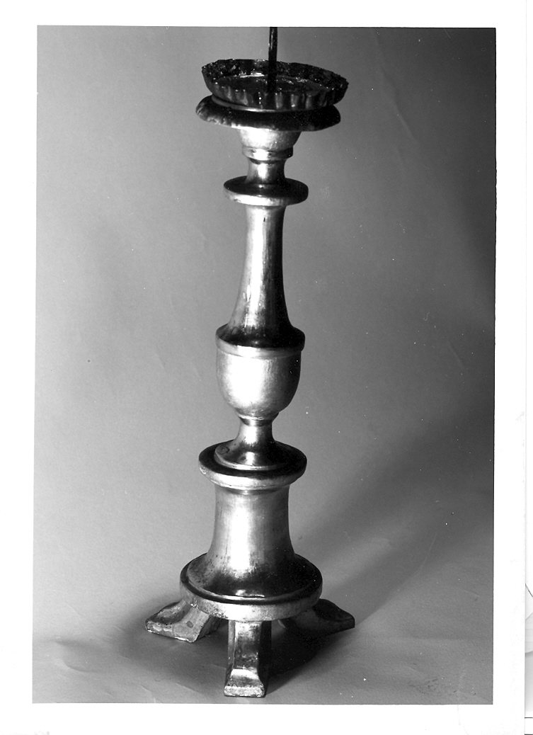 candeliere, serie - bottega marchigiana (sec. XIX)