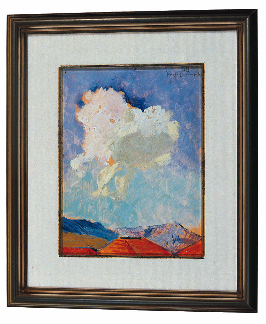 paesaggio (dipinto, serie) di Bucci Anselmo (sec. XX)