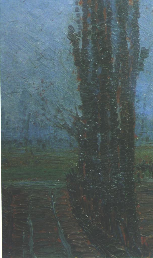 Febbraio, paesaggio invernale (dipinto) di Santi Archimede (sec. XX)