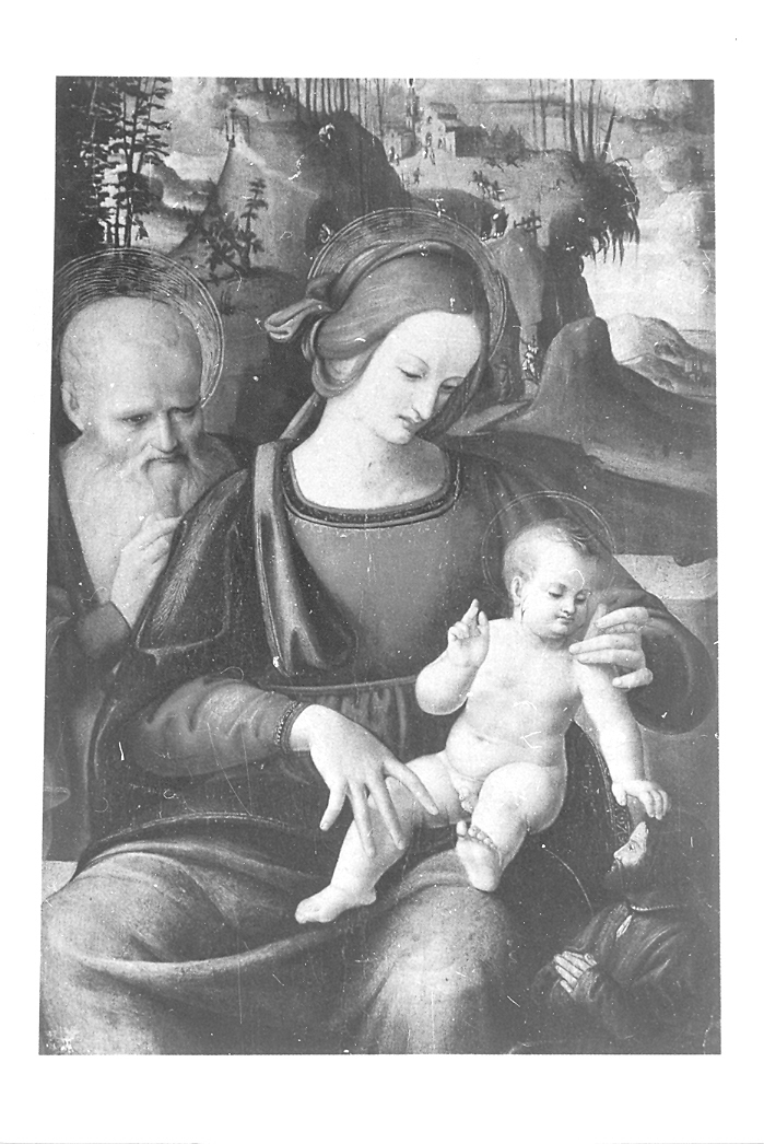 Sacra Famiglia (dipinto) di Viti Timoteo (sec. XVIII)
