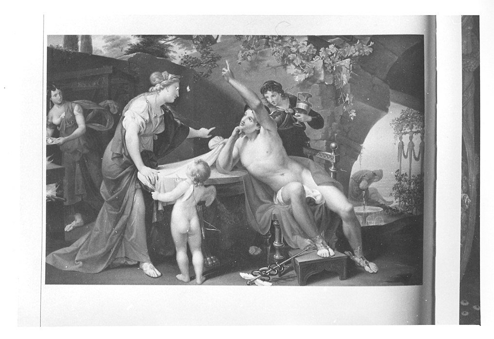 Mercurio (dipinto) di Nocchi Bernardino (sec. XVIII)