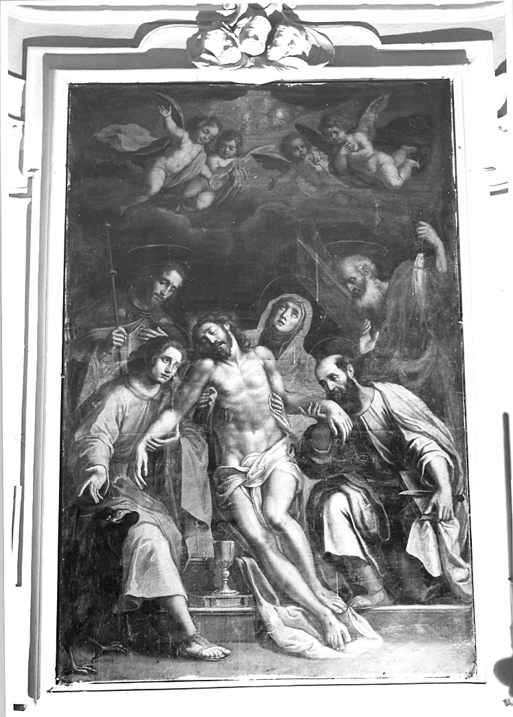 deposizione (dipinto) di Cialdieri Girolamo di Bartolomeo (metà sec. XVII)