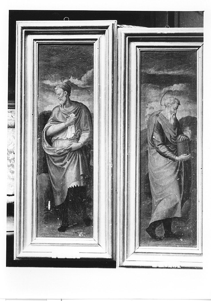 Santo (dipinto, frammento) di Beccafumi Domenico detto Mecarino (attribuito) (prima metà sec. XVI)