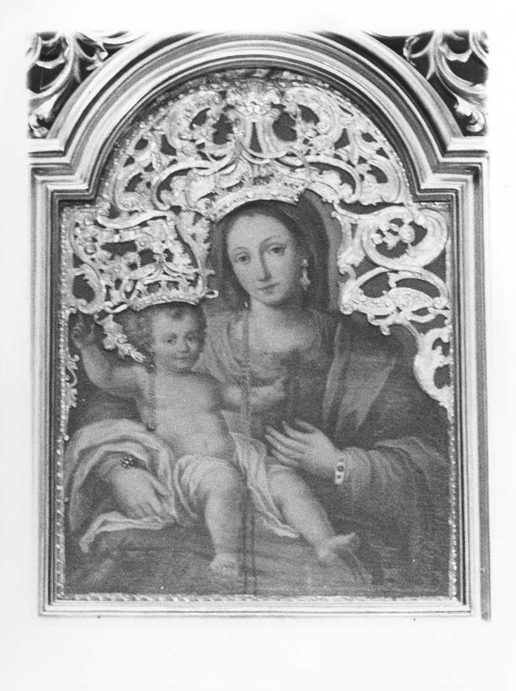 Madonna della Speranza, Madonna con Bambino (dipinto) di Baglione Giovanni (sec. XVII)