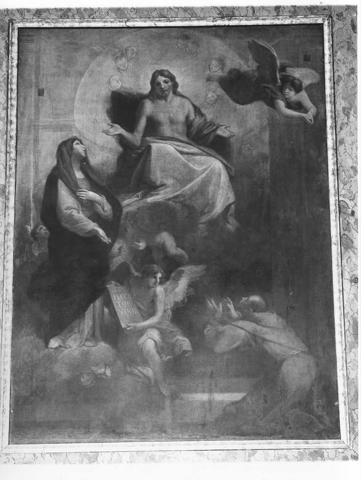 Cristo Salvatore (dipinto) di Favini Padre Atanasio (fine/inizio secc. XVIII/ XIX)