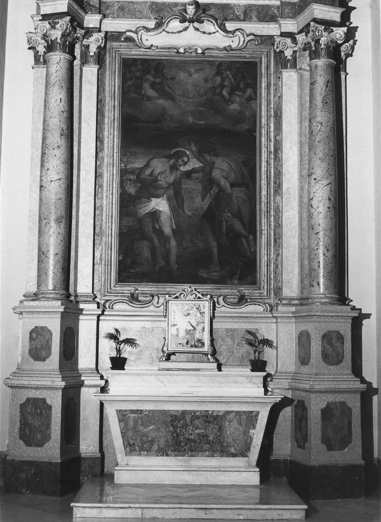 mostra d'altare - bottega Italia centrale (prima metà sec. XVIII)