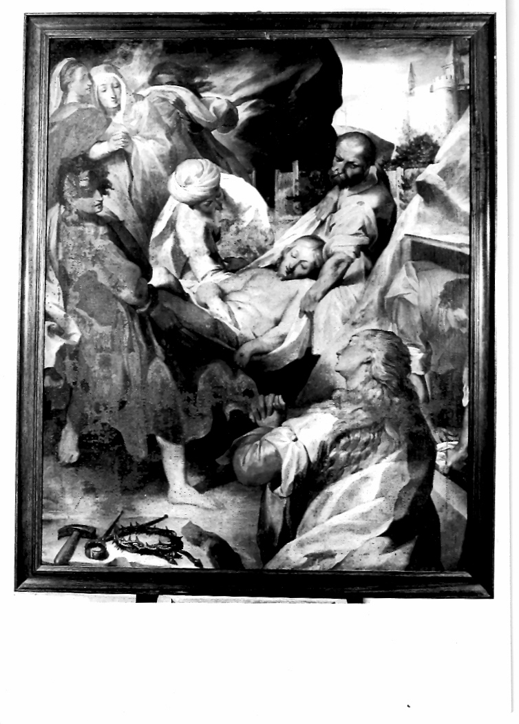 deposizione di Cristo nel sepolcro (dipinto) di Fiori Federico detto Barocci (sec. XVI)
