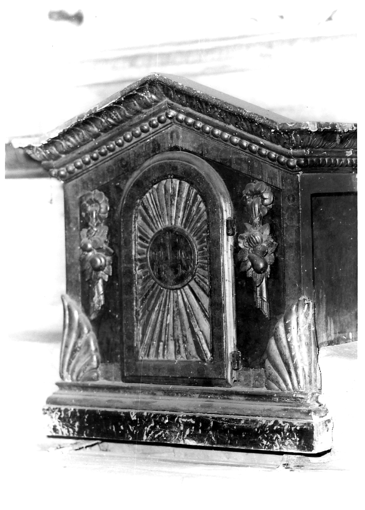 tabernacolo - bottega italiana (sec. XIX)