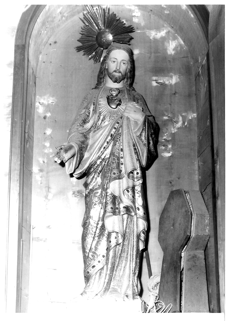 Sacro Cuore di Gesù (statua) - bottega italiana (sec. XIX)
