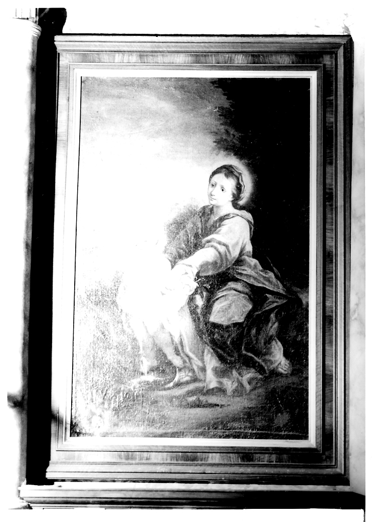 Madonna con Bambino (dipinto) di Lapis Gaetano detto Carraccetto (maniera) (fine sec. XVIII)